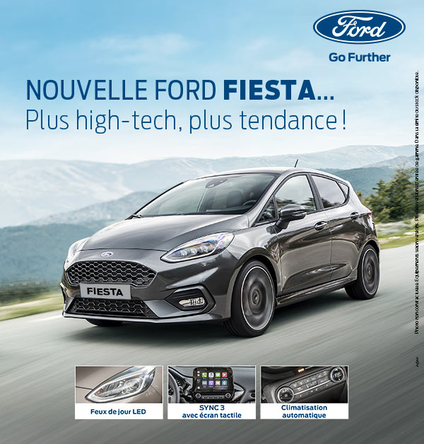 La nouvelle Ford Fiesta, plus tendance et connectée que jamais